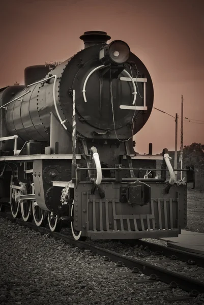 Locomotiva a vapor — Fotografia de Stock