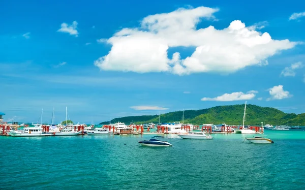 Molo a Chalong Bay — Foto Stock