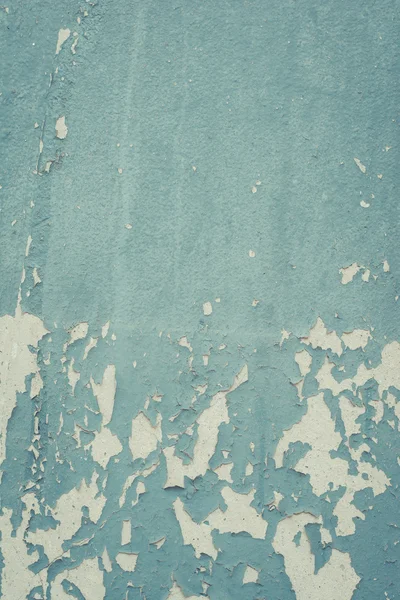 Descascamento de tinta na parede textura sem costura. Padrão de azul rústico g — Fotografia de Stock