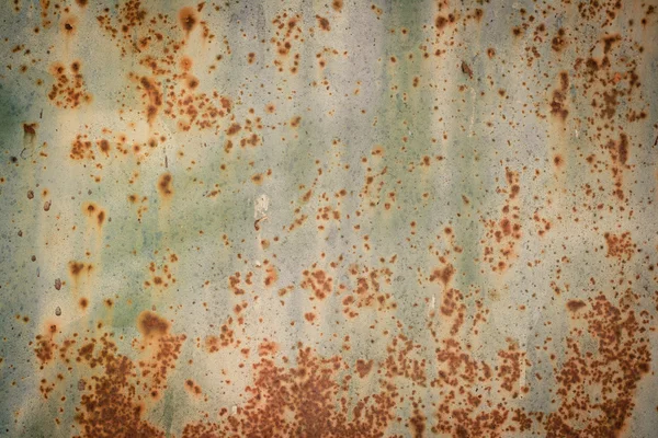 Textura de chapa de ferro enferrujado, fundo grungy — Fotografia de Stock