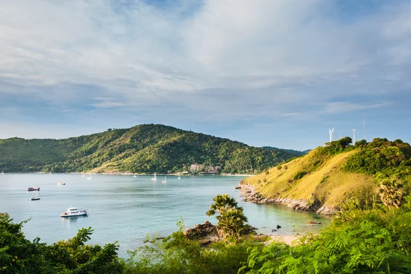 Pohled promthep Cape. ostrov Phuket, Thajsko — Stock fotografie