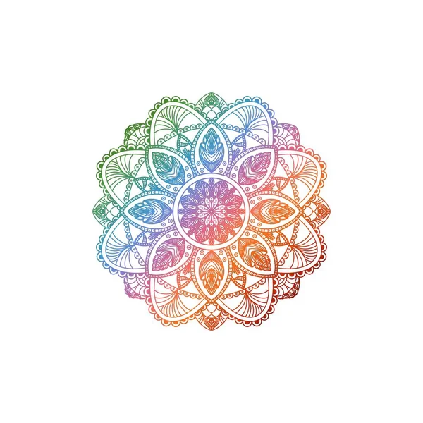 Decoratieve Achtergrond Met Sierlijk Rond Patroon Mandala Element Voor Design — Stockfoto