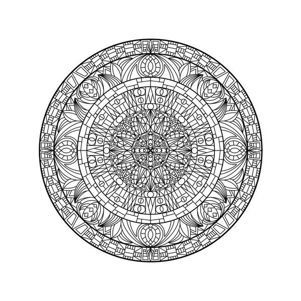 Decorative Background Ornamental Pattern Mandala Element Design Indian Style — Stock Photo, Image