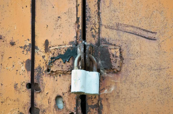 A fechadura no portão — Fotografia de Stock