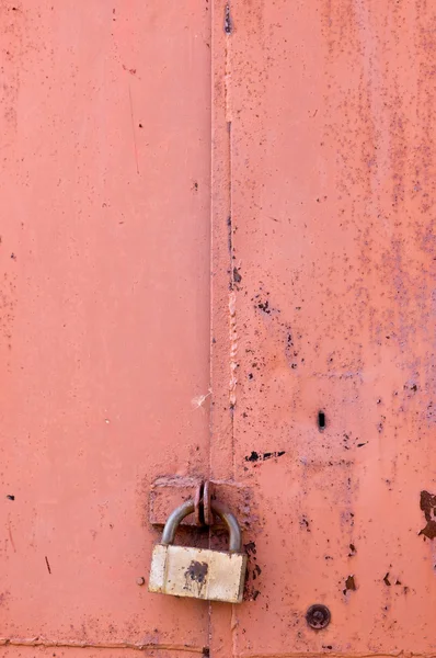 A fechadura no portão — Fotografia de Stock