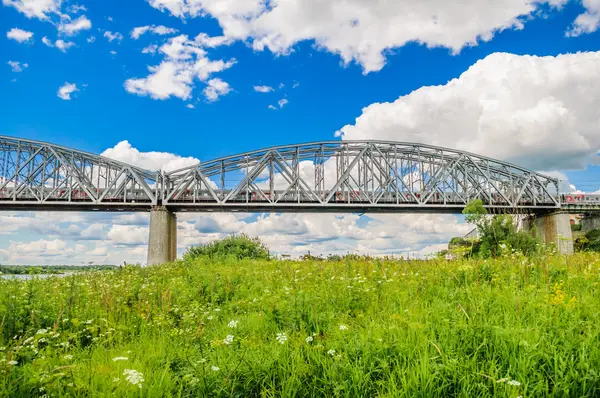 El puente ferroviario — Foto de Stock