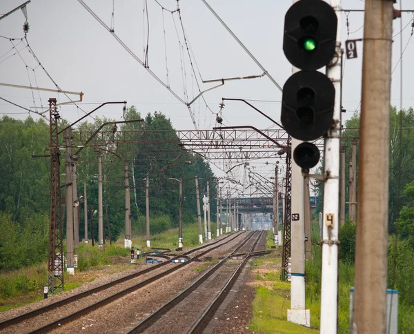 Railway train — Stock Photo, Image