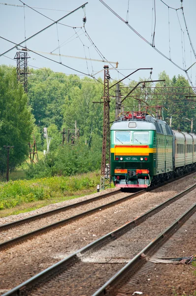 Treno ferroviario — Foto Stock