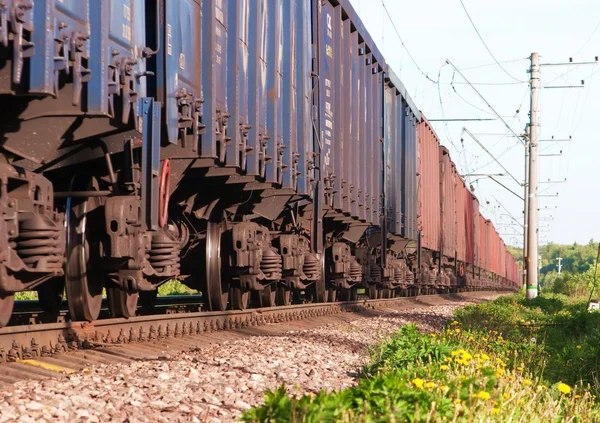 Treno ferroviario — Foto Stock