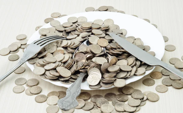 Almuerzo en crisis — Foto de Stock