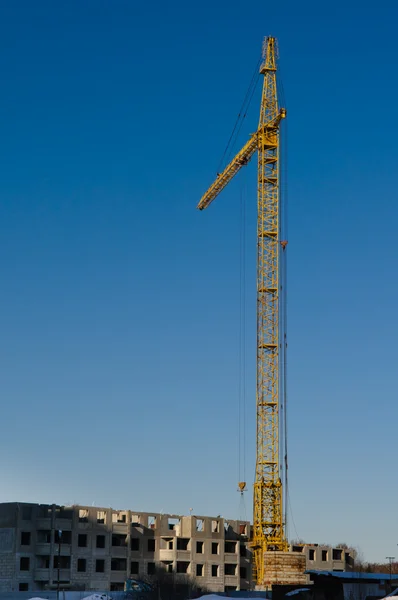 Construcción de edificios residenciales —  Fotos de Stock