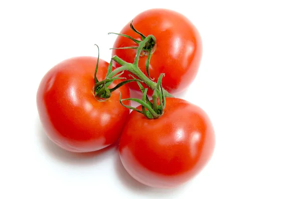 Three tomato — Stock Photo, Image