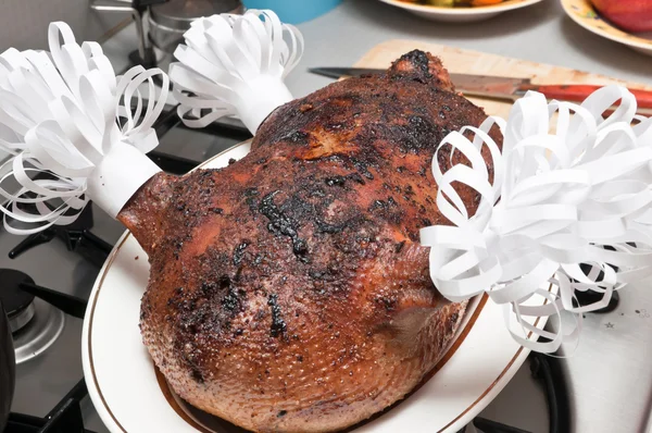 Christmas duck — Stock Photo, Image