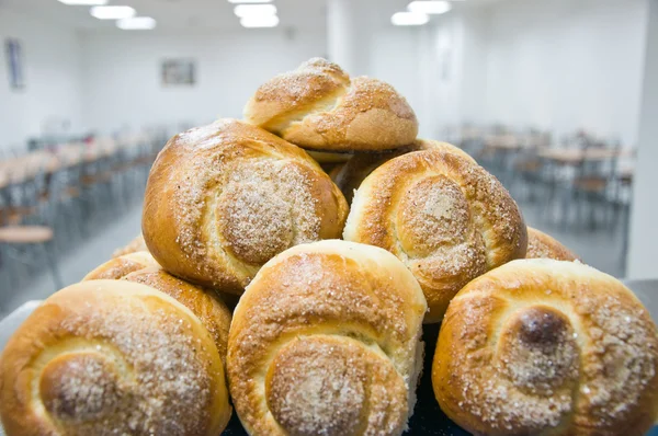 Fancy bread with sugar — Stock Photo, Image