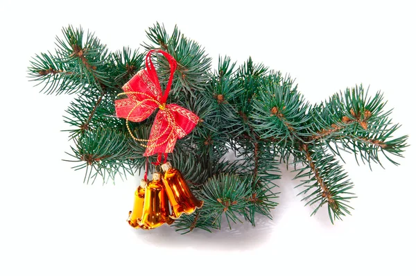 Christmas hand bells — Stock Photo, Image