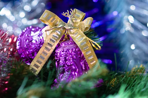 Christmas hand bells — Stock Photo, Image