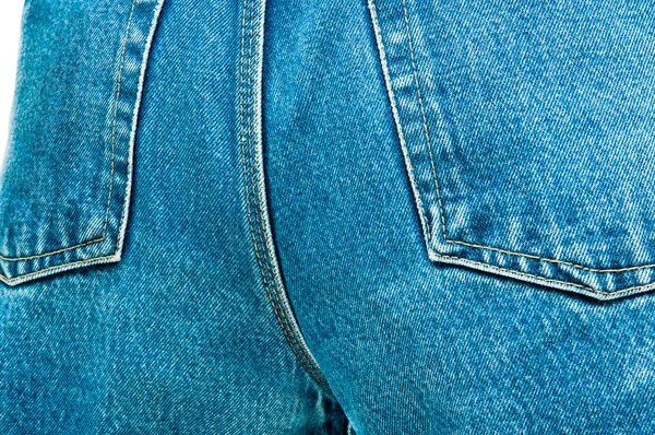 Versleten jeans — Stockfoto