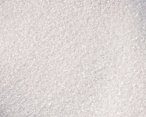 Hintergrund des weißen Schnees — Stockfoto