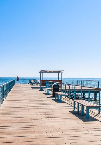 Muelle naval — Foto de Stock