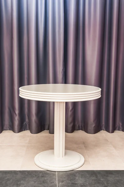 White round table — Stock Photo, Image