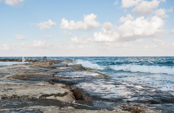 Golven op zee — Stockfoto