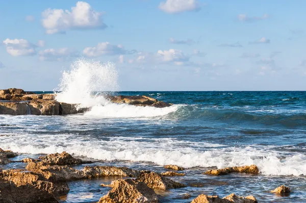Хвилі на морі — стокове фото