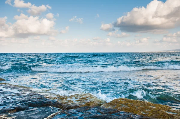 Waves on the sea Stock Image