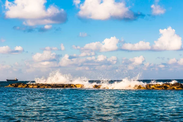 Golven op zee — Stockfoto