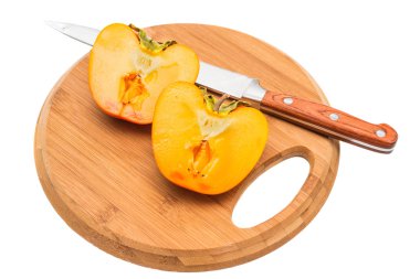 Trabzon hurması kesme tahtası