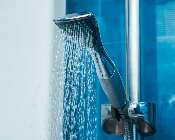 Shower in a bathroom — Stock Photo, Image