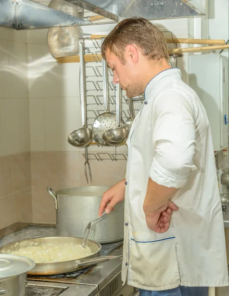 Young male chef — Stock Photo, Image