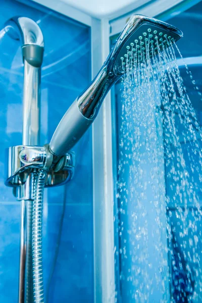 Shower in a bathroom — Stock Photo, Image