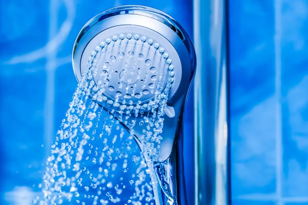 Shower in a bathroom — Stock Photo, Image