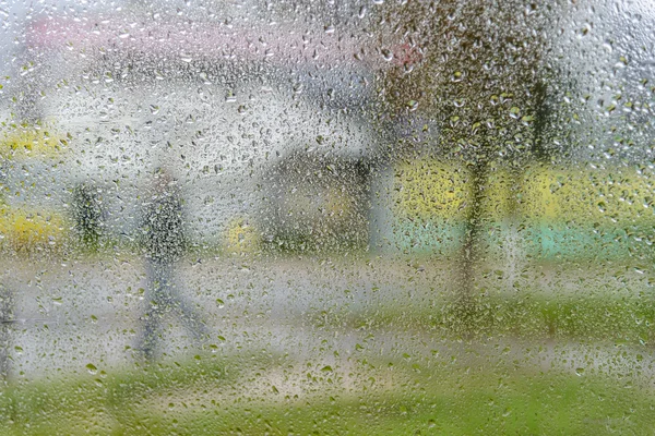 Eső az üvegre — Stock Fotó