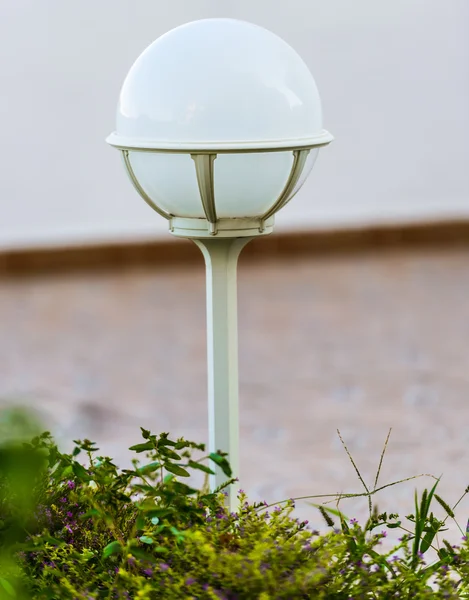 Linterna en el jardín — Foto de Stock