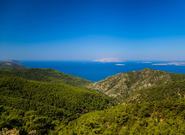 View of the sea from a height — Stock Photo, Image