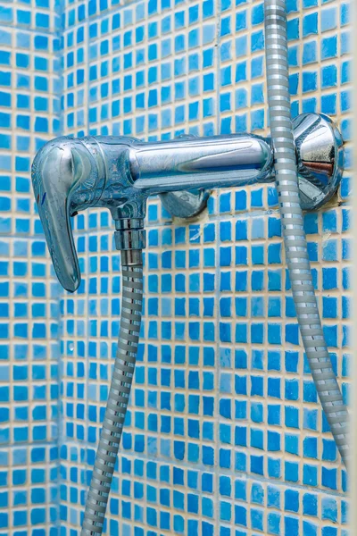 Shower in a bathroom — Stock Photo, Image