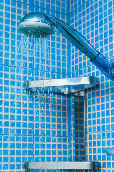 Shower in a bathroom — Stock Photo, Image