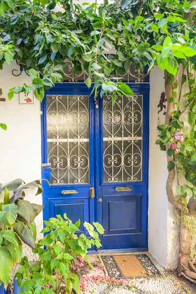 Vecchia porta in legno — Foto Stock