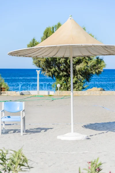 Umbrele de plajă cyprus — Fotografie, imagine de stoc