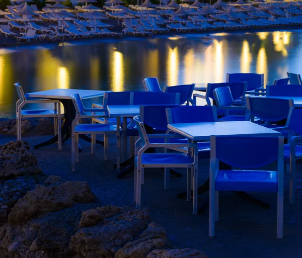 Strand bei Nacht — Stockfoto