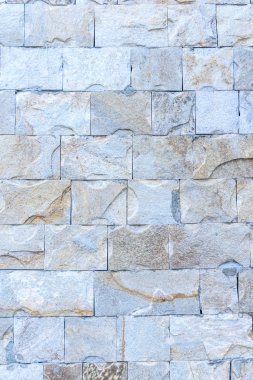 Eski bir taş çitin soyut bir parçası