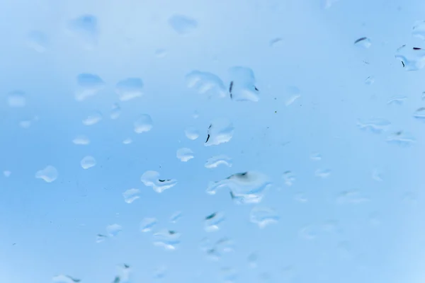 Chuva no vidro — Fotografia de Stock