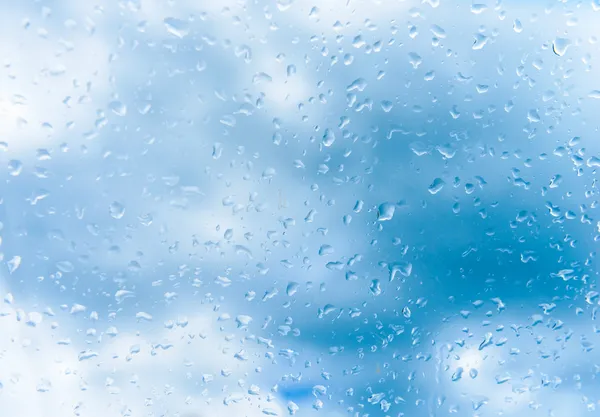 Rain on the glass — Stock Photo, Image