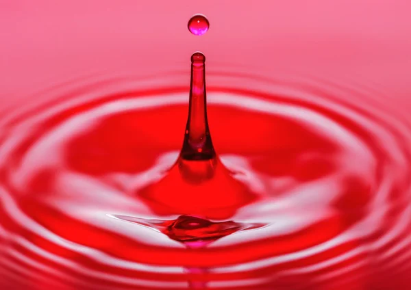 Frozen liquid droplet — Stock Photo, Image
