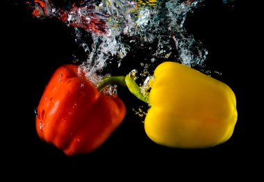 su içine biber dalış