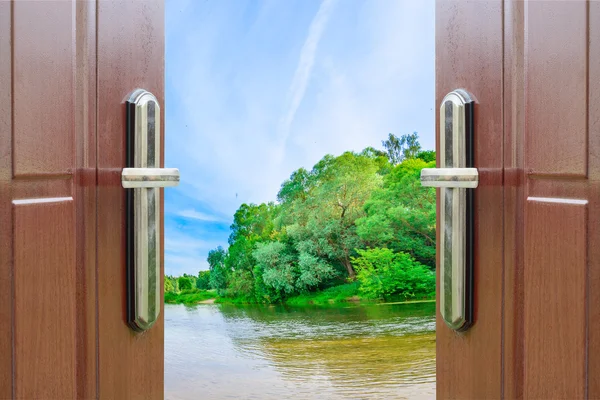 Open door — Stock Photo, Image