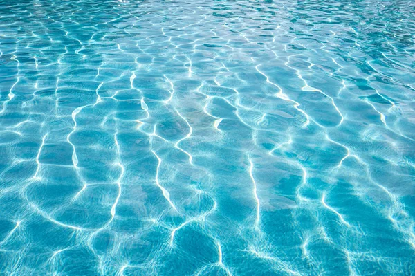 Swimmingpool Blå Vatten Abstrakt Form Bakgrund — Stockfoto