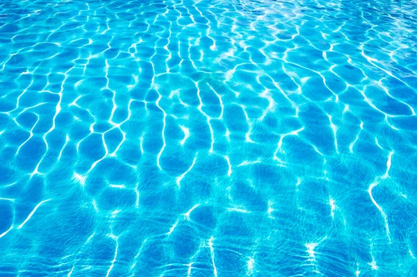 Swimming Pool Blue Water Abstract Shape Background — Stock Photo, Image