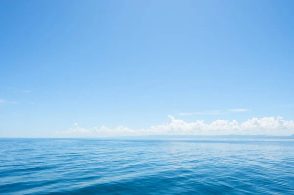 Blu Acqua Calma Samana Bay Nella Repubblica Dominicana — Foto Stock